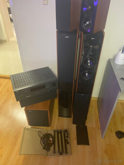Hi-Fi zostava JAMO S606 + subwoofer + NAD receiver (b - 2
