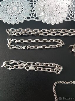 Strieborny mix sperkov - 2