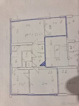 Predám 4-izbový byt,Podvysoká 300 - 2