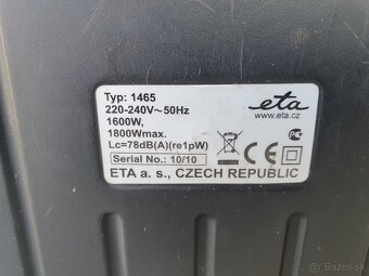 Predam Eta vysavac Aston 1465 - 2