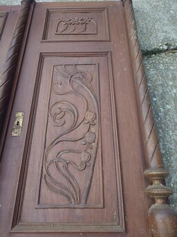 Dvere na starožitnú skriňu - 2