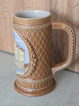 pivný krígel hnedý 2 - 0,5L - 2