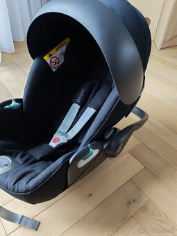 Cybex Cloud Z2 i-Size – čierna + letný poťah - 2