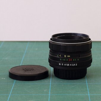 Predám MC Helios 44M-4 v top stave, ako nový, M42 - 2