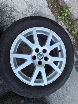 Spider 5x100 r16 letne pneu GoodYear 205/55 r16 - 2