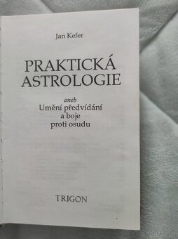 Praktická astrologie - Jan Kefer/ Trigon 1993 - 2