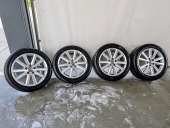 Predám originálne VW elektróny R17 + letne pneu 235/45 - 2
