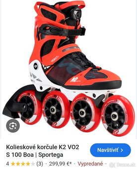 Kolieskove korčule K2 VO2 S 100 Boa M - 2
