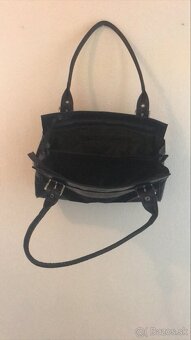 Modra kabelka shopper - 2