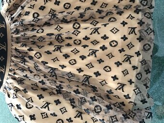 LOUIS VUITTON monogram luxusna sukna S/M made in italy - 2