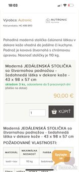 Jedálenská stolička - 2