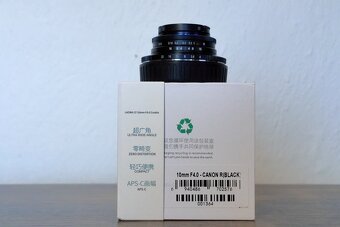 Predám objektív Laowa CF 10mm F4.0 Cookie pre Canon RF - 2