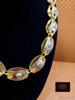 Krásna Pozlátená Retiazka 60cm - 2