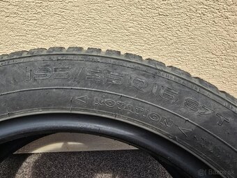 Predám Zimné pneumatiky Nokian 195 55 R16 - 2
