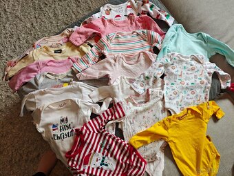 Dievčenské body veľkosť 56-62-68 - 2