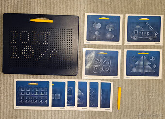 Magnetická kresliaca tabuľa s perom - 2