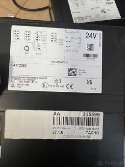 Tachograf na Volvo - 2