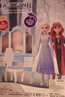 Sada bábik Elsa s olafom s doplnkami - 2