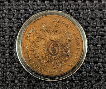 6 grajciar 1800 B - 2