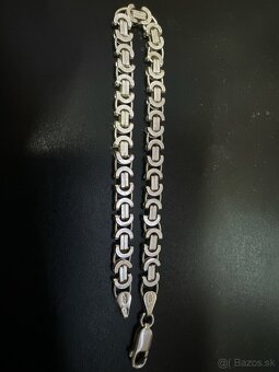 Strieborná retiazka 925 – 12,7 g, masívny dizajn - 2