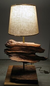 Handmade Dizajnova originalna stolna lampa - 2