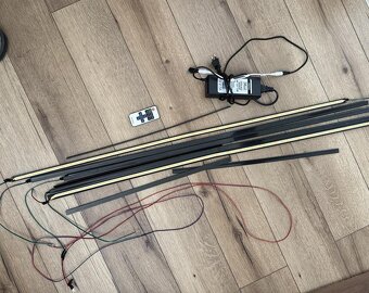 hlinikový difuzor pre LED osvetlenie + COB LED pásik - 2