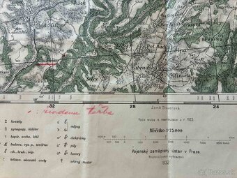 Vojenská mapa Banská Štiavnica - 2