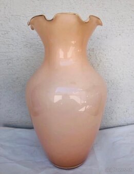 Krasna vysoka talianska vaza 32 cm - 2
