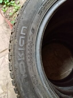 Zimne 195/55/R16 Nokian WR D3, 4ks, dot3418, 8,2 a 8,3mm - 2