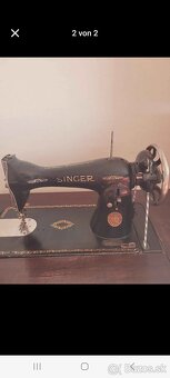Sijaci stroj Singer - 2