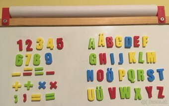 Tabuľa obojstranná na stojane + malá tabuľka - 2