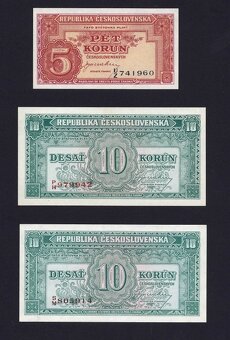 Bankovky - Republika Československá (1945) - 2