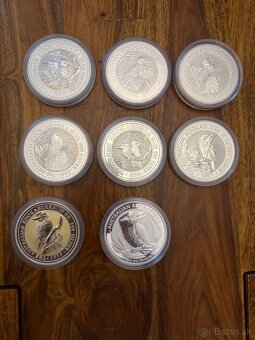 Investičné strieborné mince - 2
