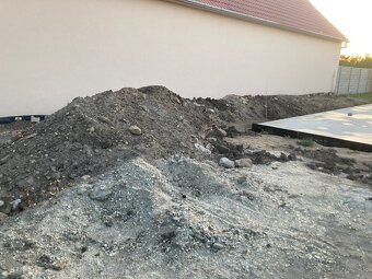 Zemina na zasyp - darujem - 2