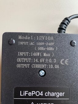 Nabijačka na Batérie LiFePO4 - 2