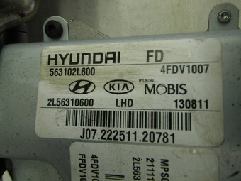 Hyundai i30 FD - el.stlpik riadenia, EPS - 2