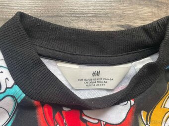 Chlapčenská mikina vel. 122/128 - 2