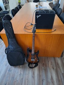 El.gitara IBANEZ+kabel jack-jack+o Fender+púzdro ako darček - 2