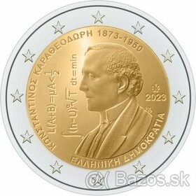 2€ Grecko 2023 - prva aj druha minca - 2
