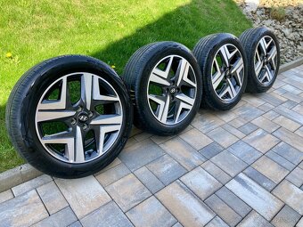 Letná sada org HYUNDAI 4x100 54,1mm 6,5J ET50 205/55 R17 - 2