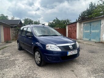 Dacia Logan MCV 1.4mpi 55kw manuál 5st 2009 prvý majiteľ. - 2