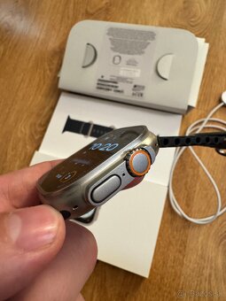 Predám apple watch ultra 1 midnight ocean band - 2