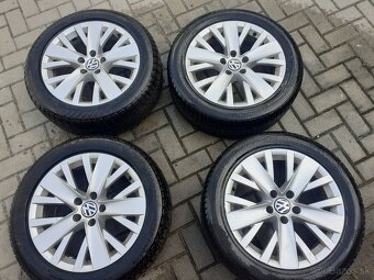 Ptedam 4 kusi zimne obutie 225/50 R17 5x112 R17 original vw - 2
