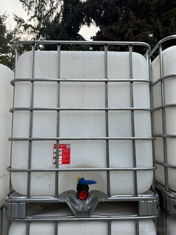 Ibc kontajner 1000l, sud s DOVOZOM domov - 2
