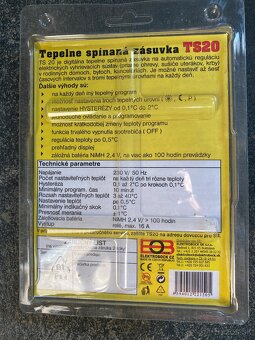 Predám tepelne spinanu zásuvku. - 2