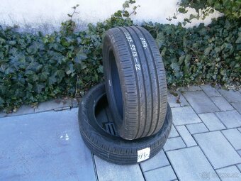 Predám 2x letné pneu Continental 215/55 R17 94VXL - 2