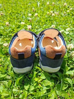 Chlapčenské kožené barefoot poltopánky GEOX, veľkosť 22 - 2