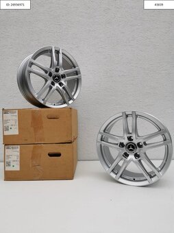 Nové Dezent Mercedes 7,5X17 ET36 5X112 Alu disky 1224 - 2