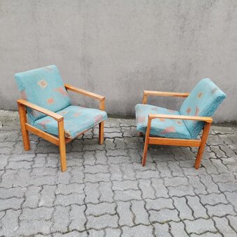 Retro kresla 1970 Vintage - 2