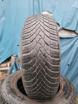 Ponúkame 4 zimné pneumatiky Continental Conti 195/65 R15 - 2